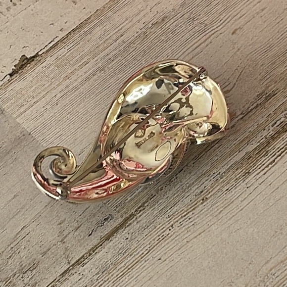 Beautiful Judith Jack Sterling Marcasite Brooch. - Picture 3 of 5